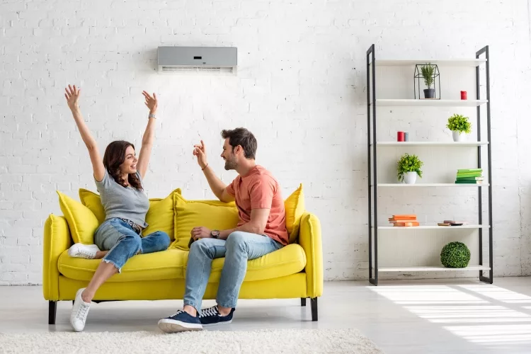 How do I know if my home AC needs to be recharged?