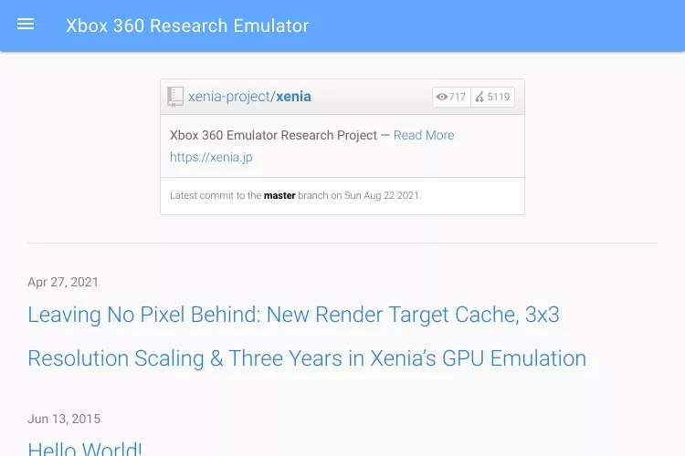 Xenia Emulator