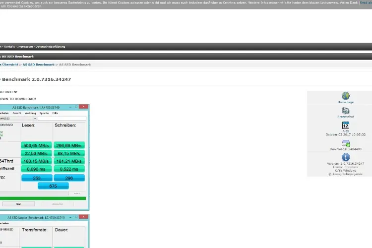 AS SSDBenchmark