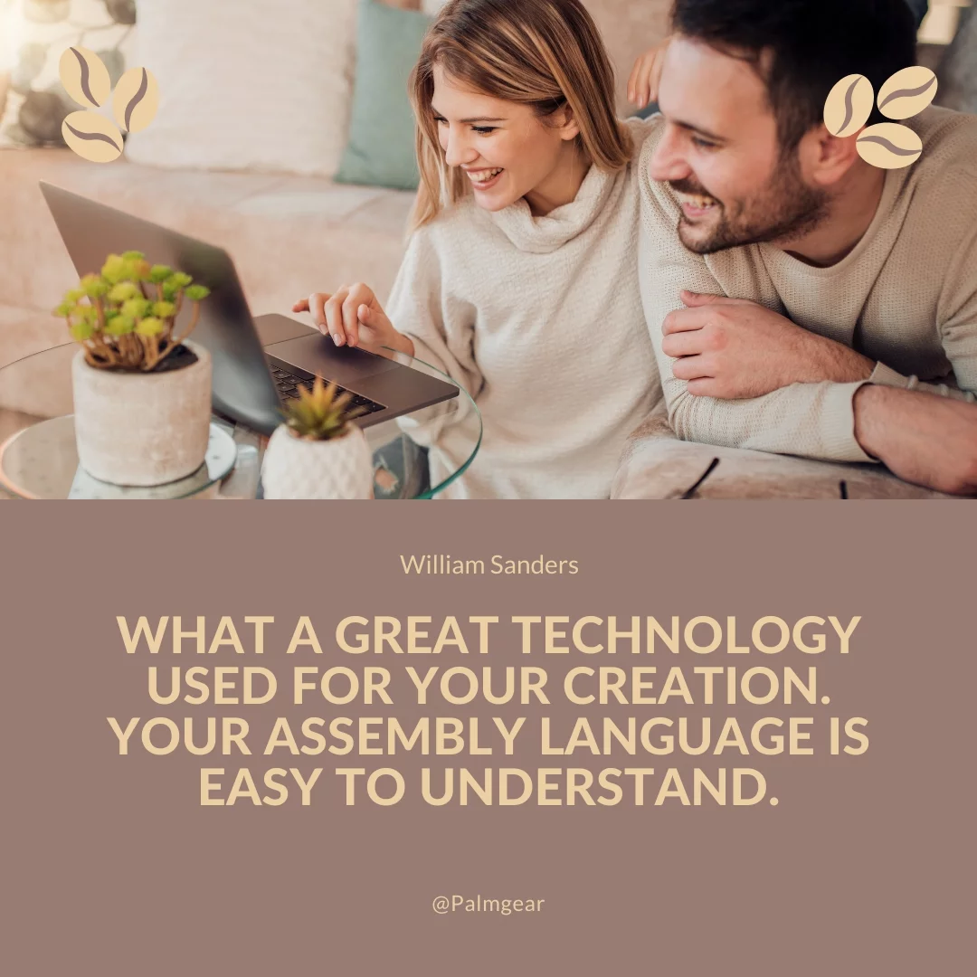 What a great technology used for your creation. Your assembly language is easy to understand.