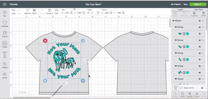 Htv Shirt Size Chart