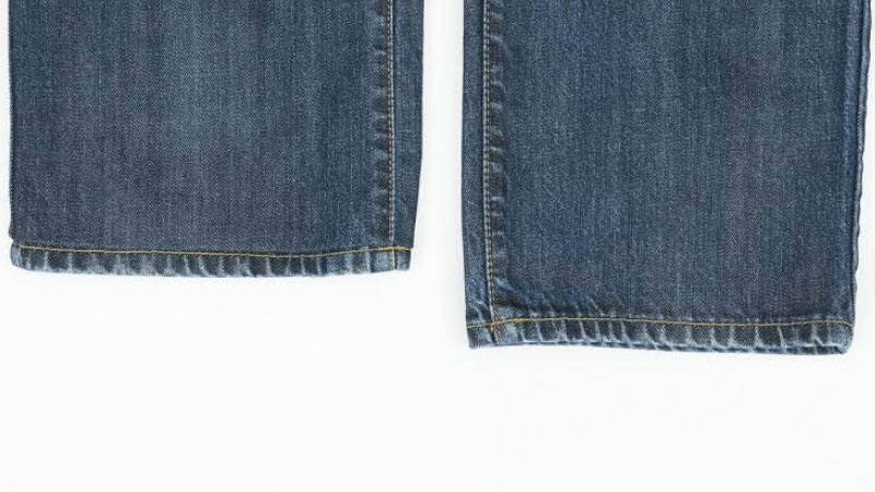 hem jeans without sewing machine