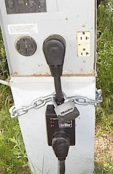 Secure Your RV Surge Protector