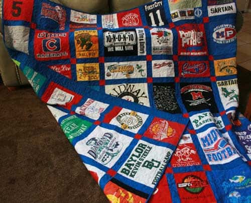 How To Make A Double-sided T-shirt Quilt