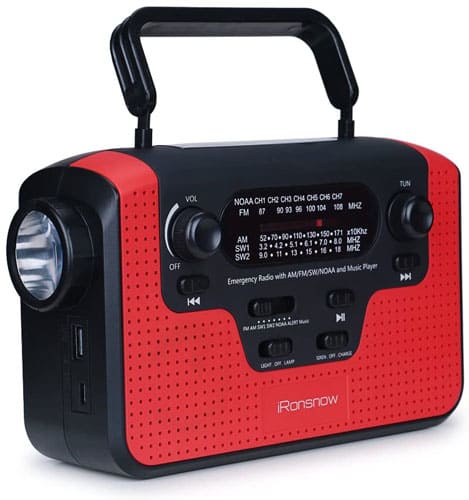 Real-NOAA-iRonsnow-IS-388-SW-Radio Real NOAA iRonsnow IS-388 SW Radio