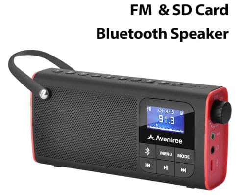 Avantree SP850 Portable FM Radio