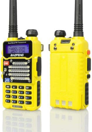 Baofeng Radio BFF9V2YELLOW Two-Way Radio