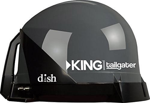 KING VQ4500 Tailgater Portable/Roof Mountable Satellite TV Antenna