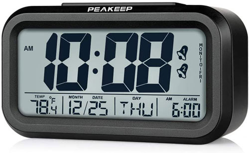 Peakeep Cordless Clock Radio