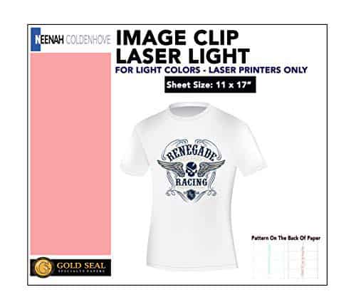 Photo ImageClip Laser Heat Transfer Paper