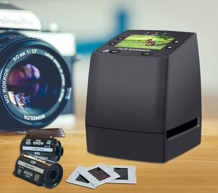 Scanner For Medium Format Film