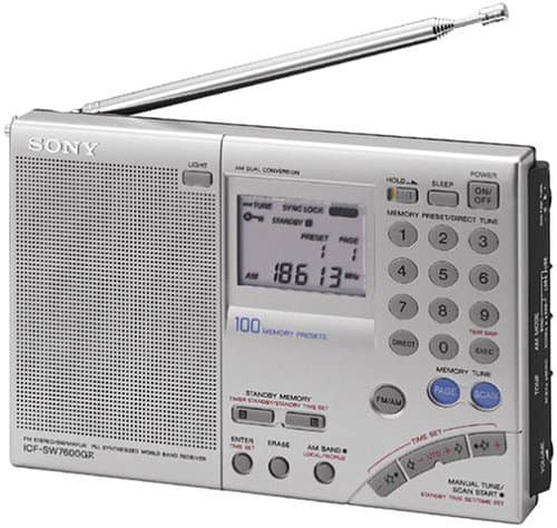 Sony ICF-SW7600GR Shortwave Radio