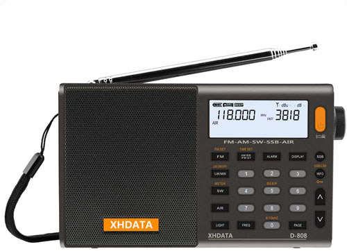 XHDATA D-808 Portable SW Radio