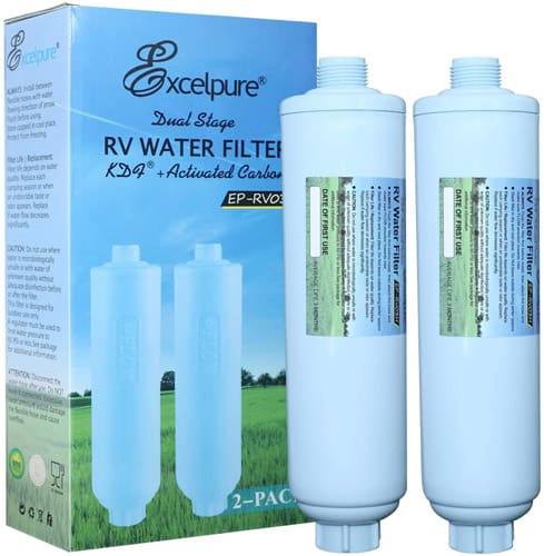 EXCELPURE Inline RV Water Filter