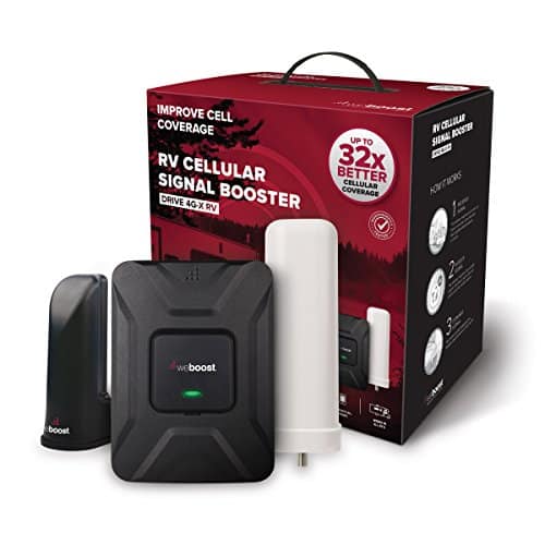 WeBoost Drive 4G-X RV (470410) Cell Phone Signal Booster For Your RV Or Motorhome