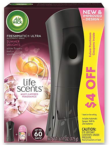 Air Wick Freshmatic Automatic Air Freshener Spray Device & Refill