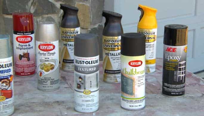 Brass Spray Paints