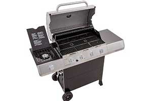 Char-Broil Classic 480 40000 BTU 4-Burner Gas Grill With Side Burner