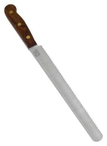 Chicago Cutlery Walnut Tradition High-Carbon Blade Serrated Bread Knife (10-Inch)