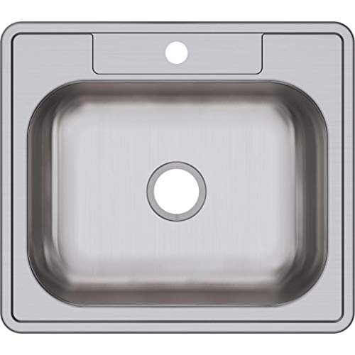 Dayton D125221 Single Bowl Drop-in Stainless Steel Sink