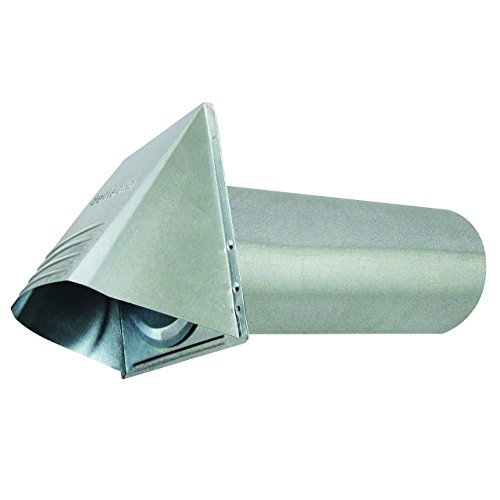 Deflecto Dryer, Wide Mouth Galvanized Vent Cover