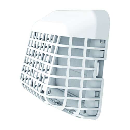 Deflecto Easy Clean Louvered Dryer Vent Cover with Bird Guard With 4 Inches Hood