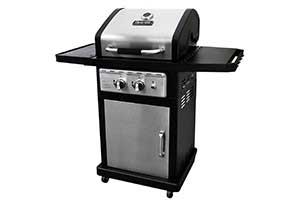 Dyna-Glo Black & Stainless Premium Grills, 2 Burner, Liquid Propane Gas