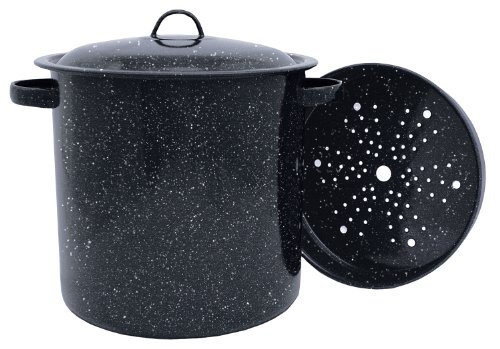 Granite Ware Tamale Pot With Steamer Insert