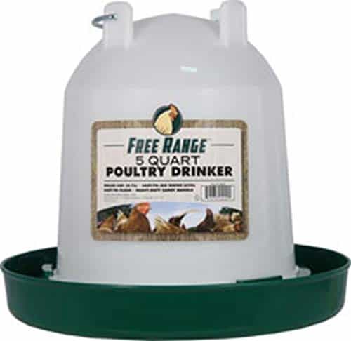 Harris Farms Plastic Poultry Drinker, 5 Quart