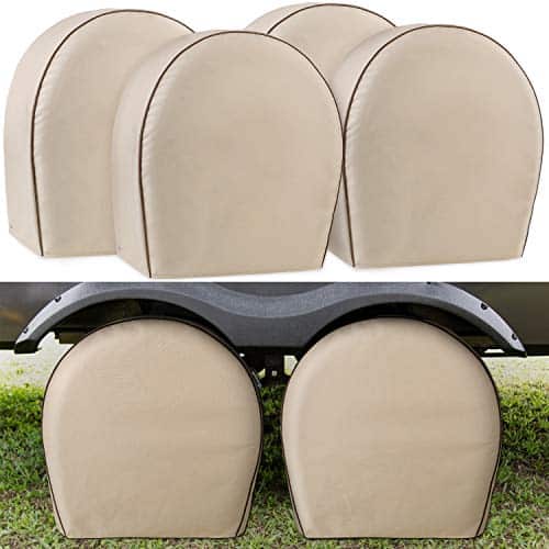 Leader Accessories 4-Pack Tire Covers 600D Oxford