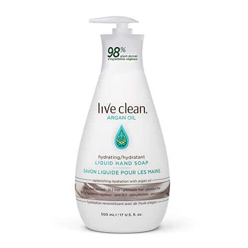 Live Clean Argan Oil Replenishing Liquid Hand Soap
