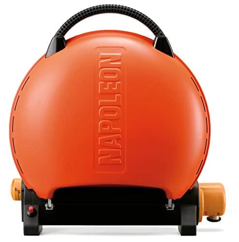 Napoleon TQ2225PO Travel Q Portable Grill, Orange