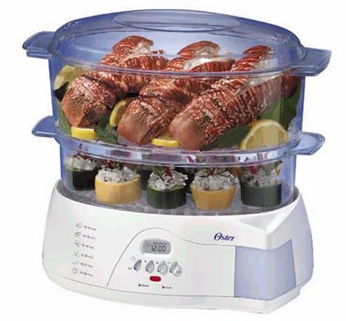 Oster 5712 Electronic 2-tier Food Steamer