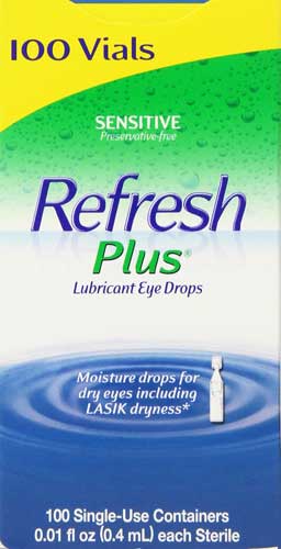 Refresh Plus, 100 Single Use Containers