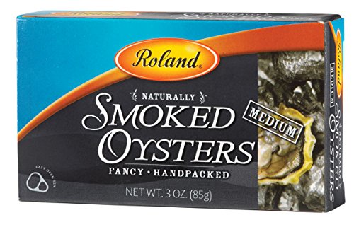 Roland Oysters, Medium Smoked Best For Snacks