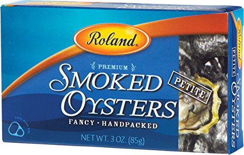 Roland Oysters, Petite Smoked, 3 Ounce