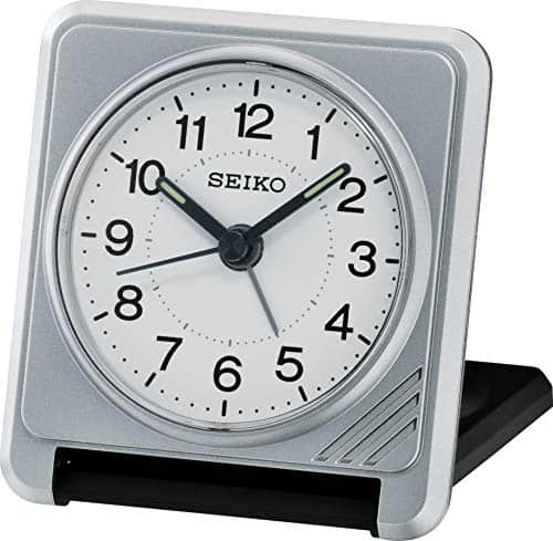 Seiko Clam Travel Alarm Clock