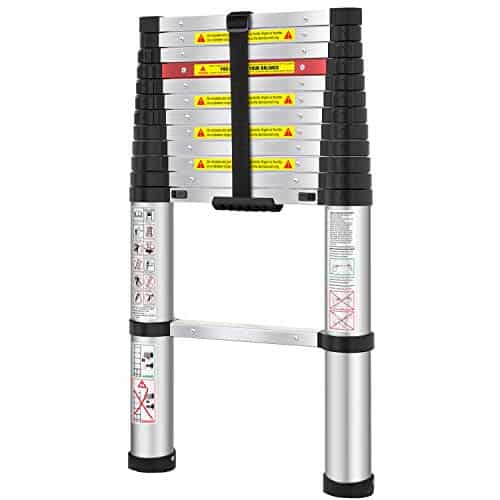 WolfWise Aluminum Telescopic Extension Multi-Purpose Ladder