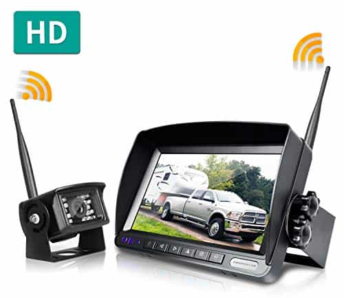 ZEROXCLUB Digital Wireless Backup Camera System Kit