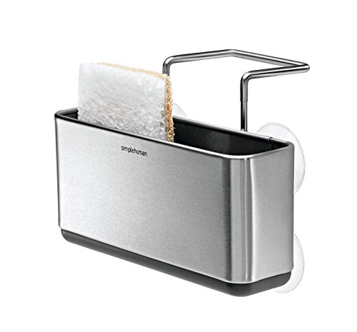 Simplehuman Slim Sink Caddy, Brushed Stainless Steel