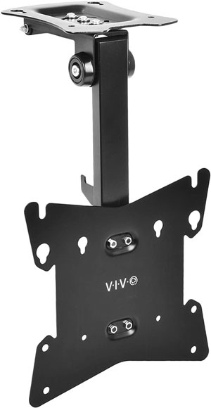 VIVO Black Manual Flip Down Mount