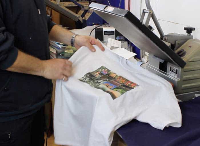 Heat Up The Heat Press Machine