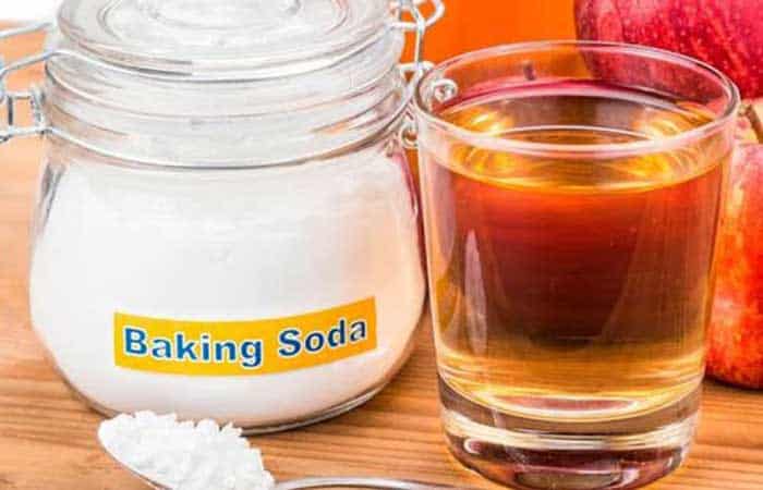 Boost The Vinegar Mix With Baking Soda