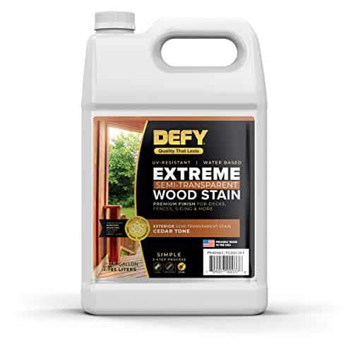 DEFY Extreme 1 Gallon Semi-Transparent Exterior Wood Stain