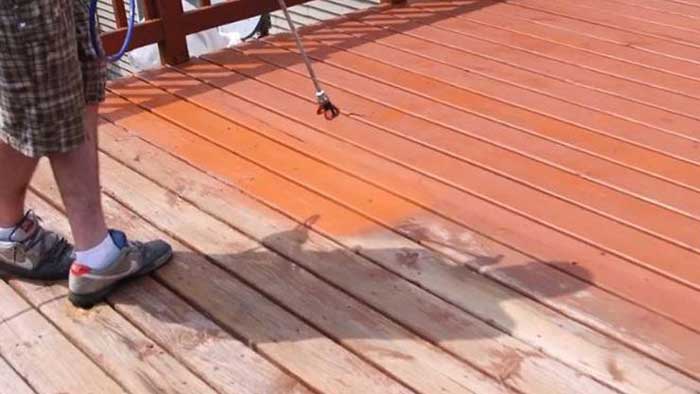 Deck Stain For Weathered Wood