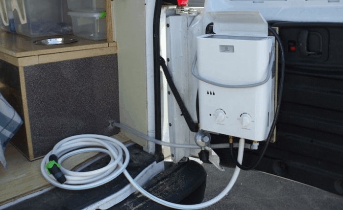 RV Water Heater To Tankless